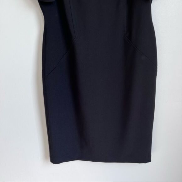 CHICO'S Cold-Shoulder Seamed Short Dress - S/6 - Picture 7 of 9